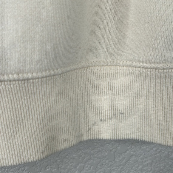 Disney Parks Mickey Mouse Cream Disneyland Long Sleeve Sweatshirt Size Small - Picture 5 of 7